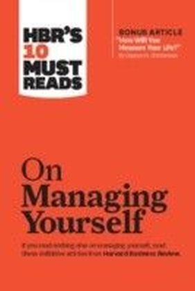 HBR's 10 Must Reads on Managing Yourself (with bonus article "How Will You Measure Your Life?" by Clayton M. Christensen) main product photo