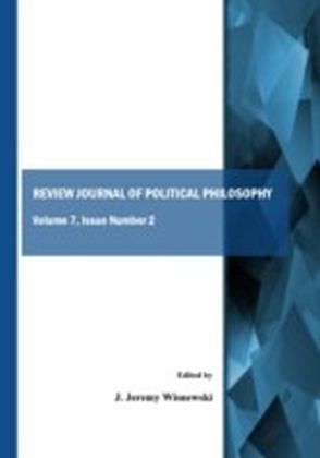 Review Journal of Political Philosophy