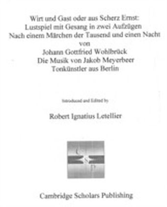 Wirt und Gast oder aus Scherz Ernst main product photo