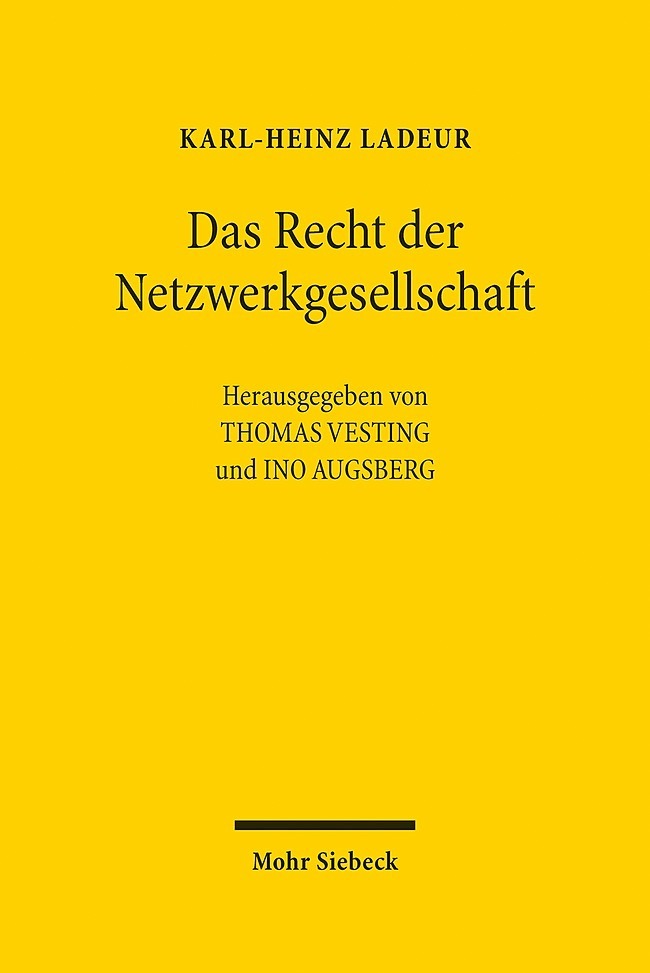 Das Recht der Netzwerkgesellschaft main product photo