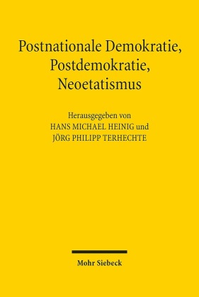 Postnationale Demokratie, Postdemokratie, Neoetatismus