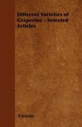 Different Varieties of Grapevine - Selected Articles