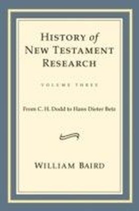 History of New Testament Research