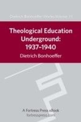 Theological Education Underground 1937-1940 DBW 15 main product photo