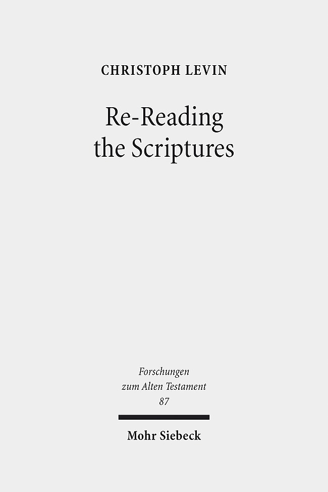 Re-Reading the Scriptures main product photo