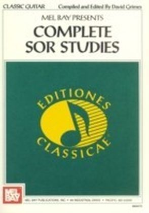 Complete Sor Studies for Guitar