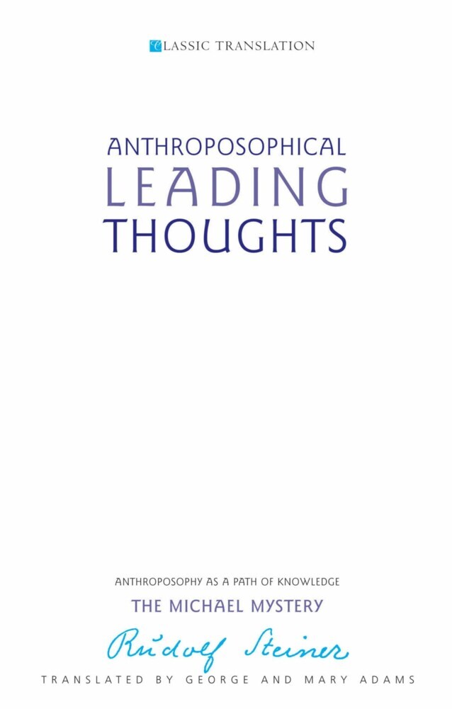 Anthroposophical Leading Thoughts main product photo