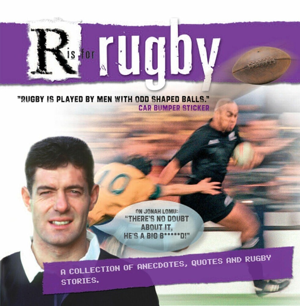 R is for Rugby main product photo