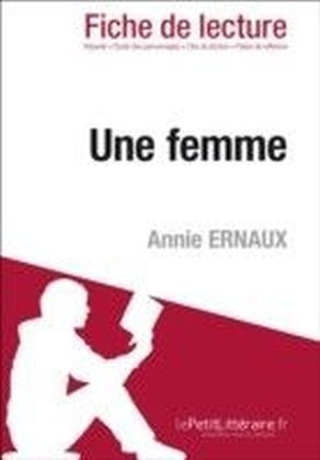 Une femme de Annie Ernaux (Fiche de lecture)