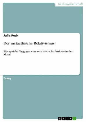 Der metaethische Relativismus
