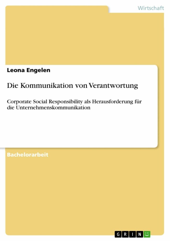 Die Kommunikation von Verantwortung main product photo