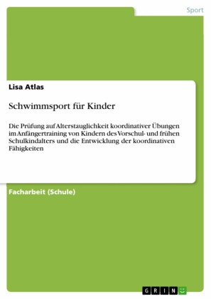 Schwimmsport für Kinder