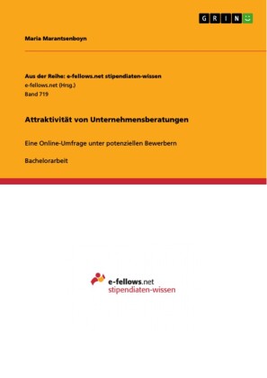 Attraktivität von Unternehmensberatungen