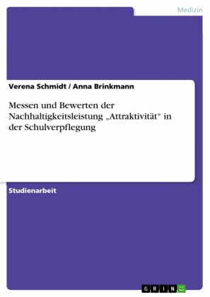 Messen und Bewerten der Nachhaltigkeitsleistung 'Attraktivität' in der Schulverpflegung