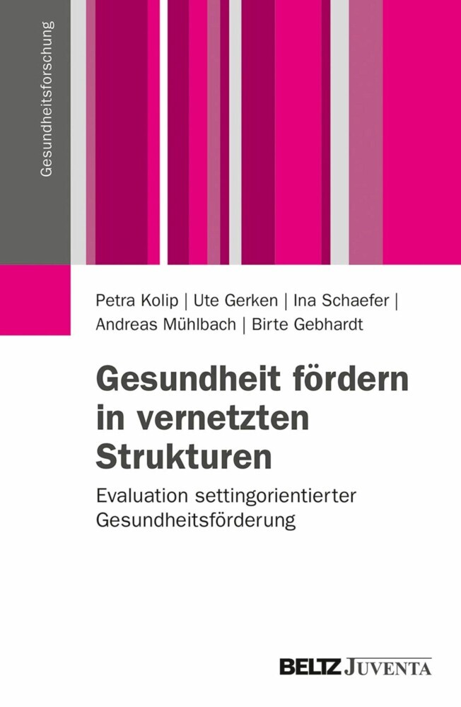 Gesundheit fördern in vernetzten Strukturen main product photo