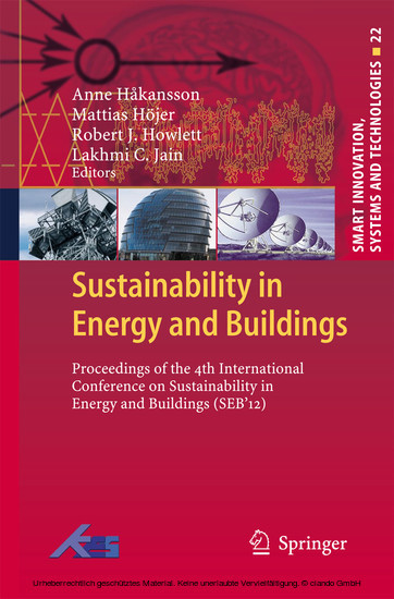 Sustainability in Energy and Buildings main product photo