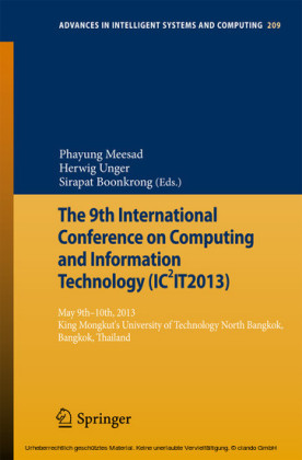 The 9th International Conference on Computing and InformationTechnology (IC2IT2013)