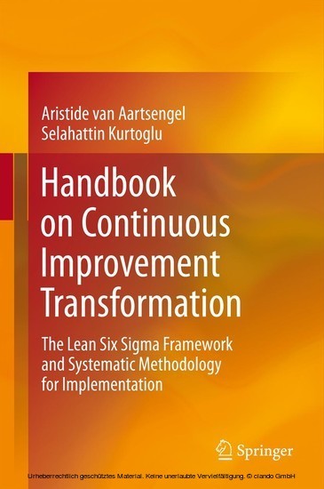 Handbook on Continuous Improvement Transformation main product photo