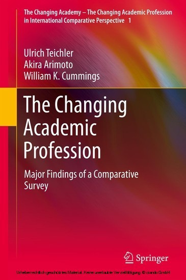 The Changing Academic Profession main product photo