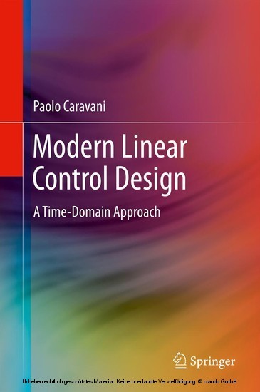 Modern Linear Control Design main product photo