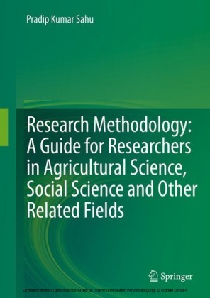 Research Methodology: A  Guide for Researchers In Agricultural Science, Social Science and Other Related Fields