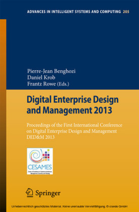 Digital Enterprise Design and Management 2013