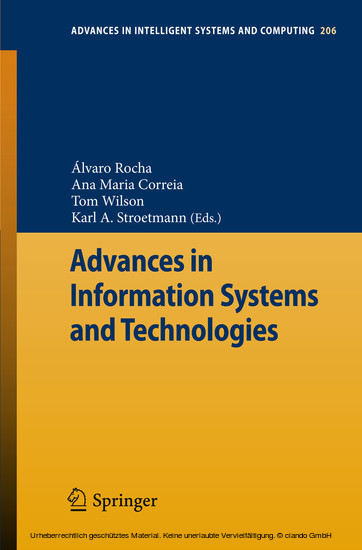 Advances in Information Systems and Technologies main product photo
