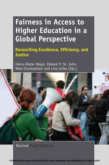 Fairness in Access to Higher Education in a Global Perspective main product photo