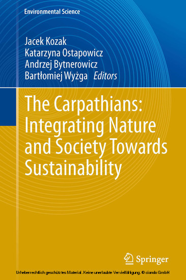 The Carpathians: Integrating Nature and Society Towards Sustainability main product photo