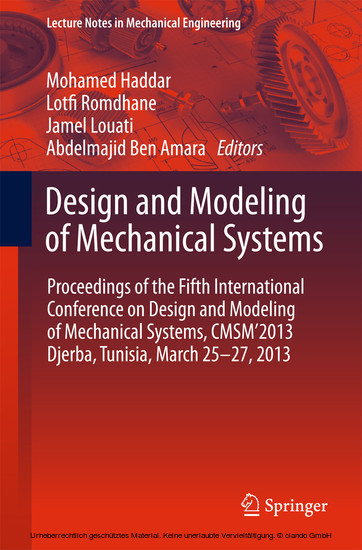 Design and Modeling of Mechanical Systems main product photo
