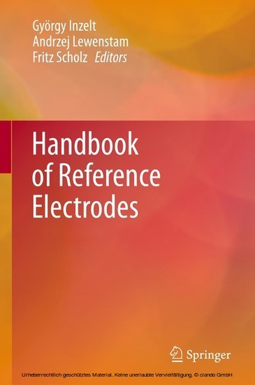 Handbook of Reference Electrodes main product photo