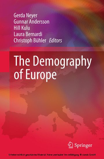 The Demography of Europe main product photo