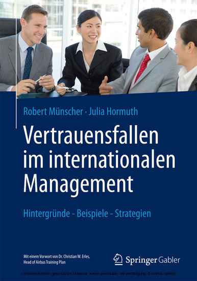 Vertrauensfallen im internationalen Management main product photo