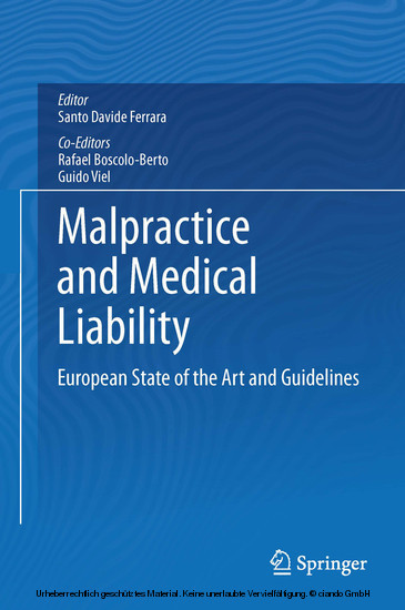 Malpractice and Medical Liability main product photo
