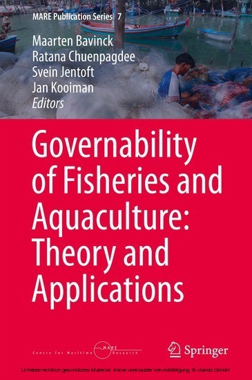 Governability of Fisheries and Aquaculture: Theory and Applications main product photo