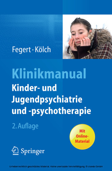 Klinikmanual Kinder- und Jugendpsychiatrie und -psychotherapie main product photo