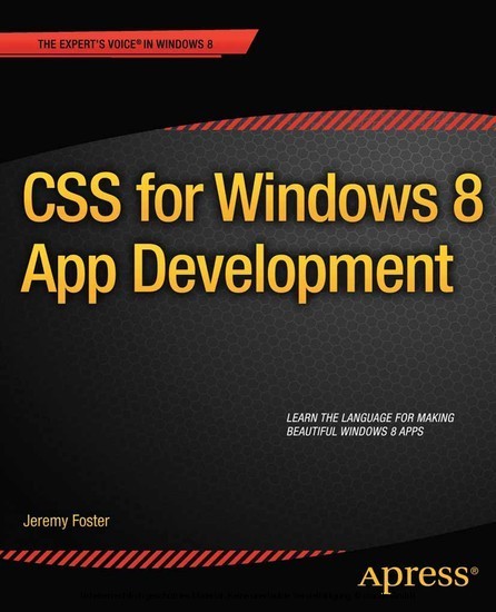 CSS for Windows 8 App Development main product photo