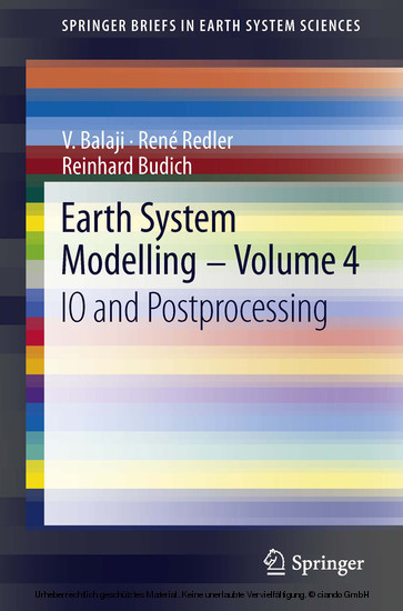 Earth System Modelling - Volume 4 main product photo