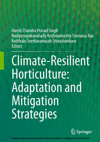 Climate-Resilient Horticulture: Adaptation and Mitigation Strategies main product photo