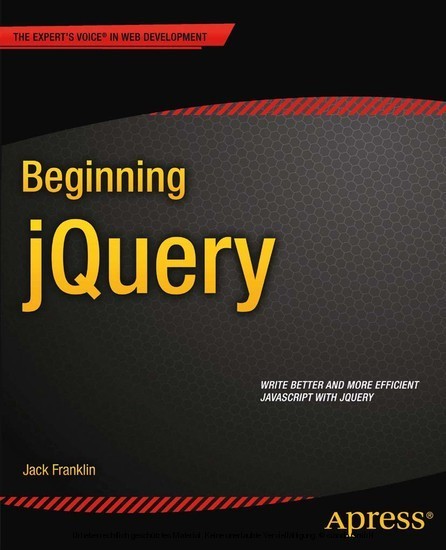 Beginning jQuery main product photo
