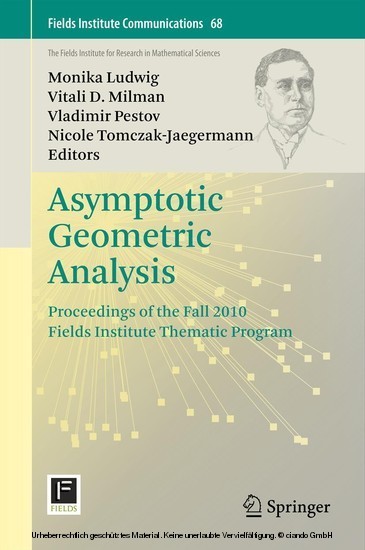 Asymptotic Geometric Analysis main product photo