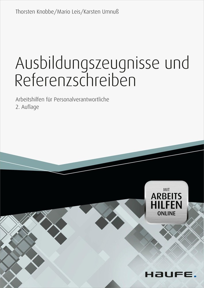 Ausbildungszeugnisse und Referenzschreiben - mit Arbeitshilfen online main product photo