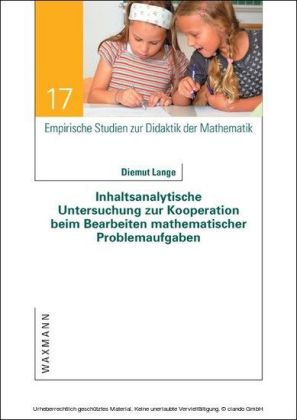 Inhaltsanalytische Untersuchung zur Kooperation beim Bearbeiten mathematischer Problemaufgaben