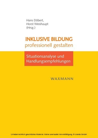 Inklusive Bildung professionell gestalten main product photo