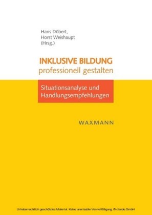 Inklusive Bildung professionell gestalten
