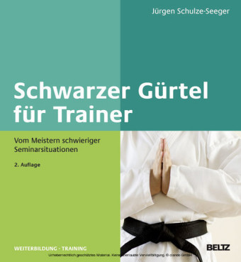 Schwarzer Gürtel für Trainer