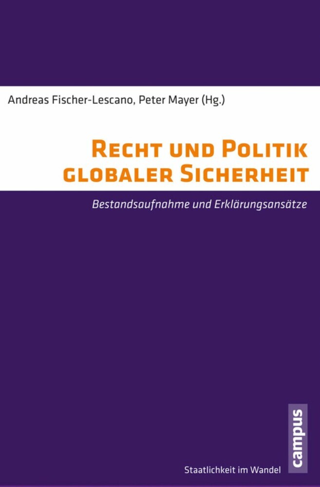 Recht und Politik globaler Sicherheit main product photo