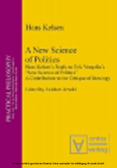 A New Science of Politics main product photo