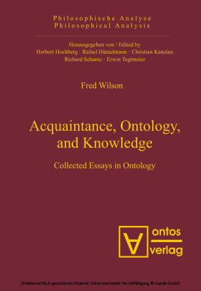 Acquaintance, Ontology, and Knowledge