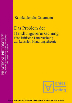 Das Problem der Handlungsverursachung